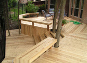 Install Wood Deck in Houston,  TX