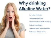The Truth about the Benefits of Drinking Alkaline Water