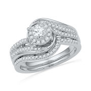 Unique Bridal Diamond Engagement Ring on Sale