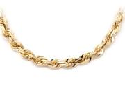 Best Rope Chain 1.5mm - 6mm | 14K Gold Rope Chain | Laviticus