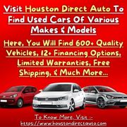 Visit Houston Direct Auto To Find Used Cars Of Various Makes & Models