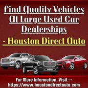 Find Quality Vehicles At Large Used Car Dealerships