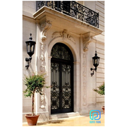 Best Selling Double Wrought Iron Entry Doors