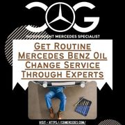 Get Routine Mercedes Benz Oil Change Service Through Experts
