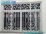 OEM decorative wrought iron window grilles
