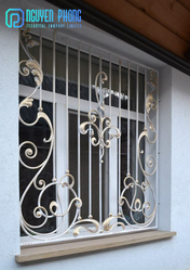 Supplier of vintage wrought iron window grilles